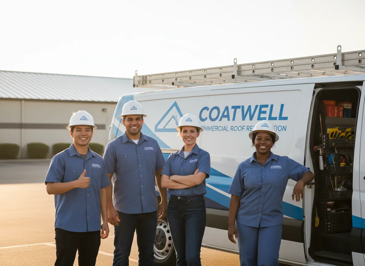 Commercial roof coating company in Round Lake Beach, IL